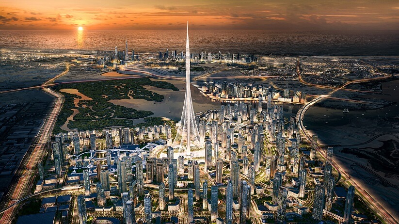 Dubai Creek Tower World Tallest Structure In Future