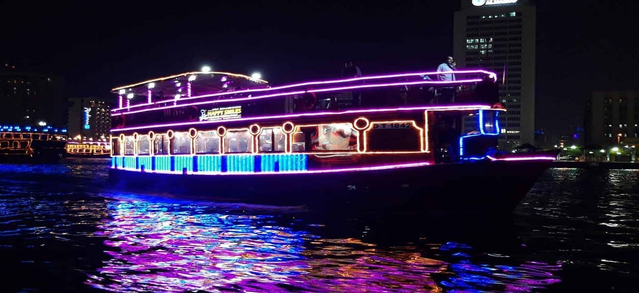 Exclusive Dhow Cruise Deira Creek @800 Aed